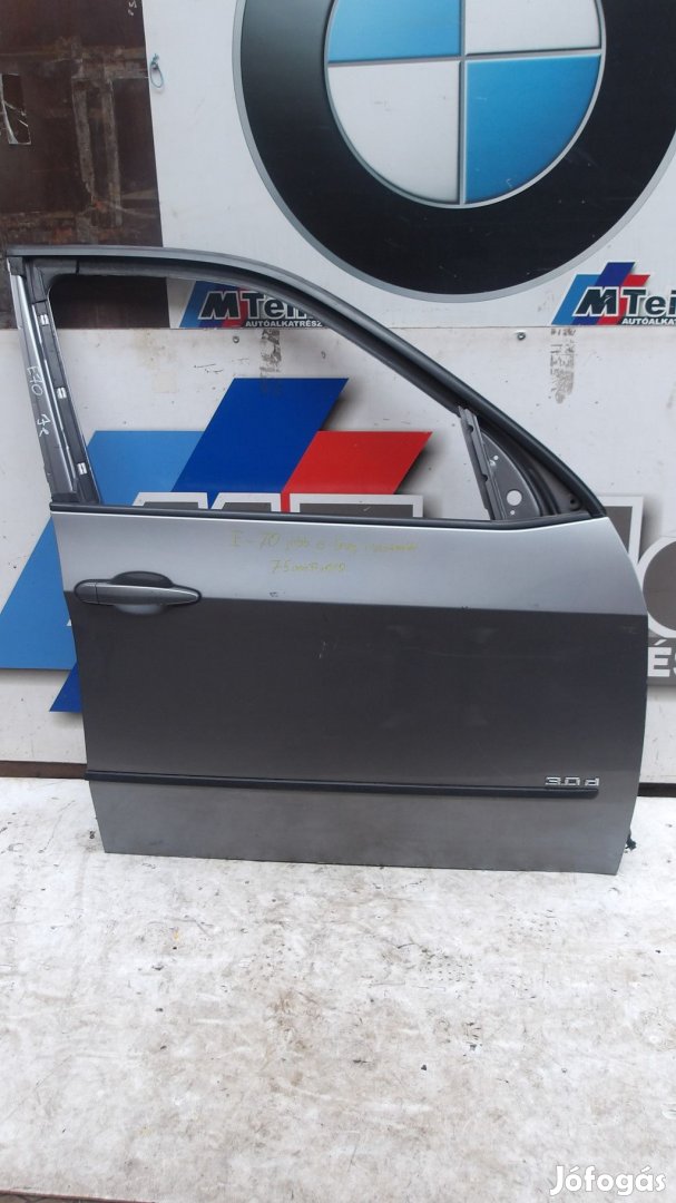 GYÁRI BONTOTT BMW X6 E70 JOBB ELSŐ AJTÓ ÜVEGGELSZERKEZETTEL